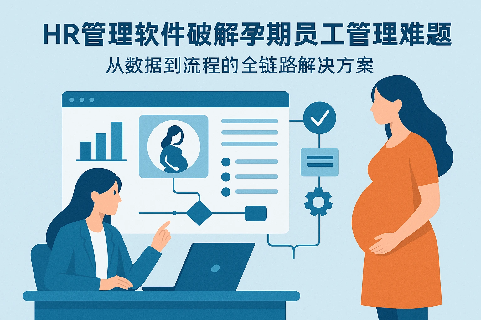 用HR管理软件破解孕期员工管理难题：从数据到流程的全链路解决方案
