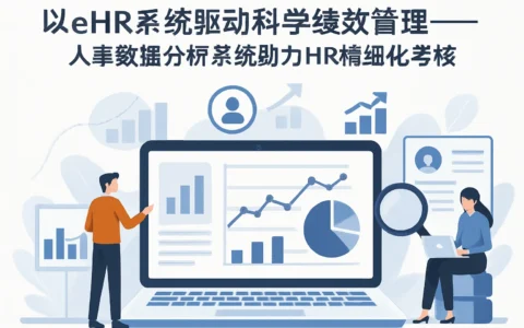 以eHR系统驱动科学绩效管理——人事数据分析系统助力HR精细化考核