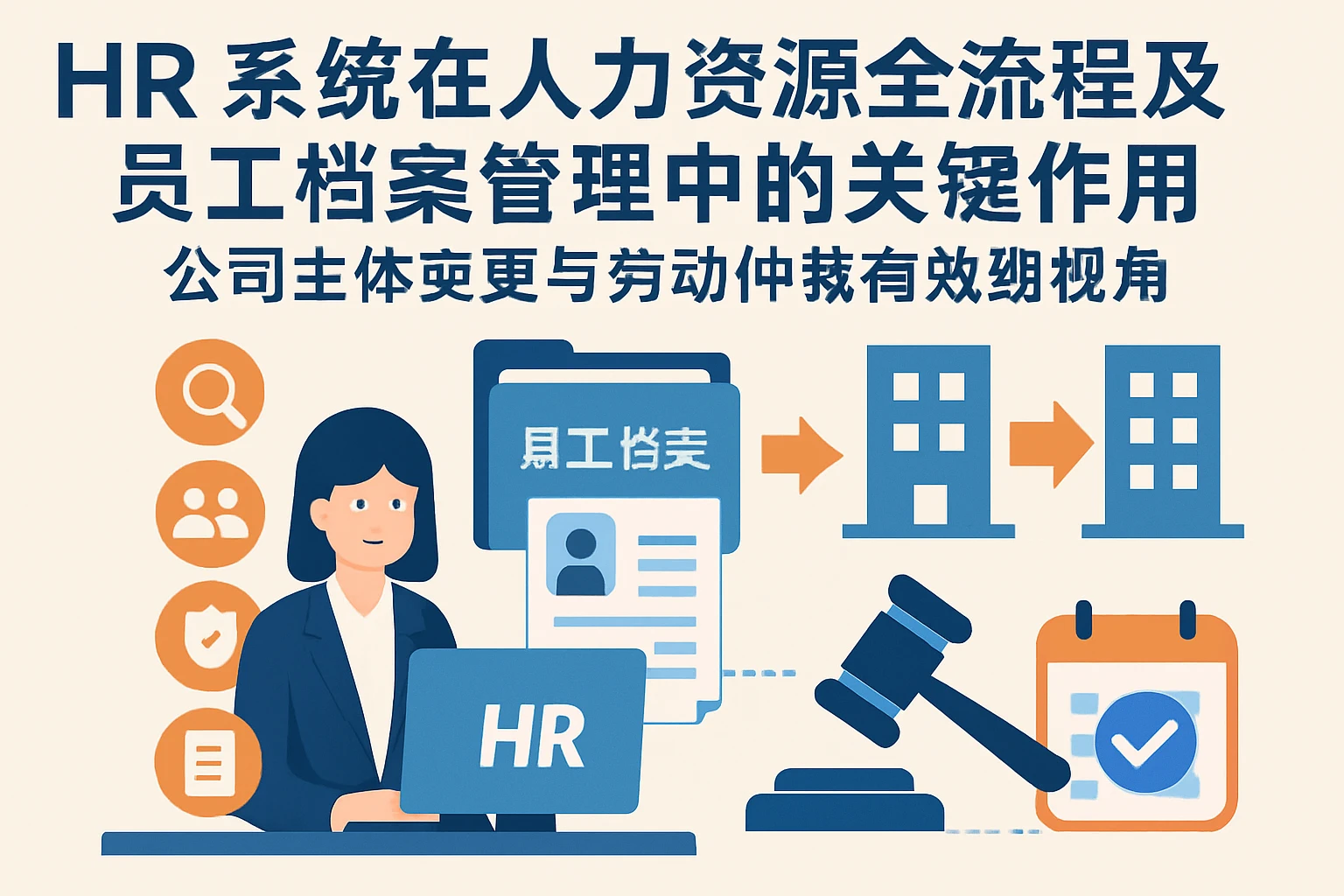 HR系统在人力资源全流程及员工档案管理中的关键作用——公司主体变更与劳动仲裁有效期视角