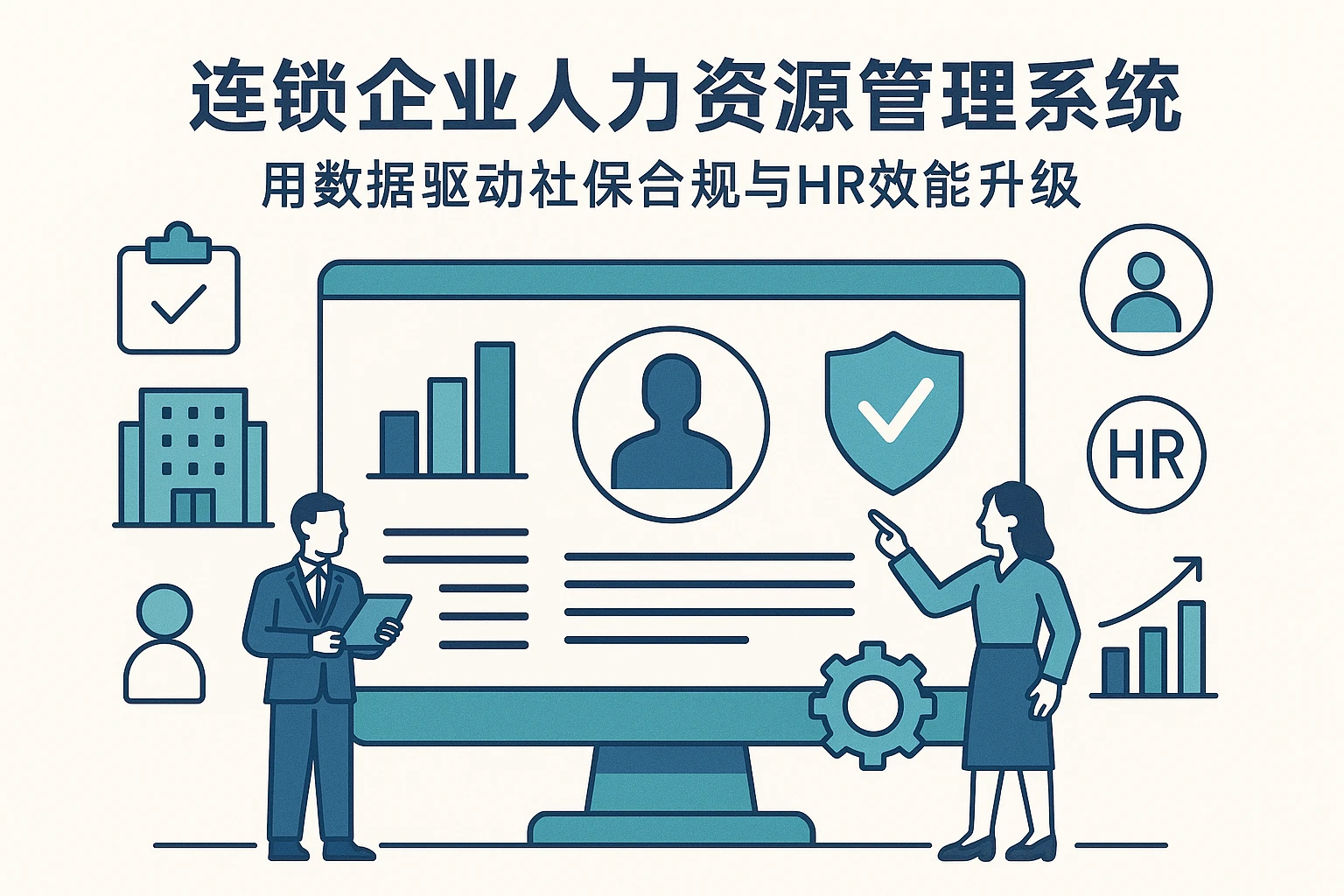 连锁企业人力资源管理系统：用数据驱动社保合规与HR效能升级