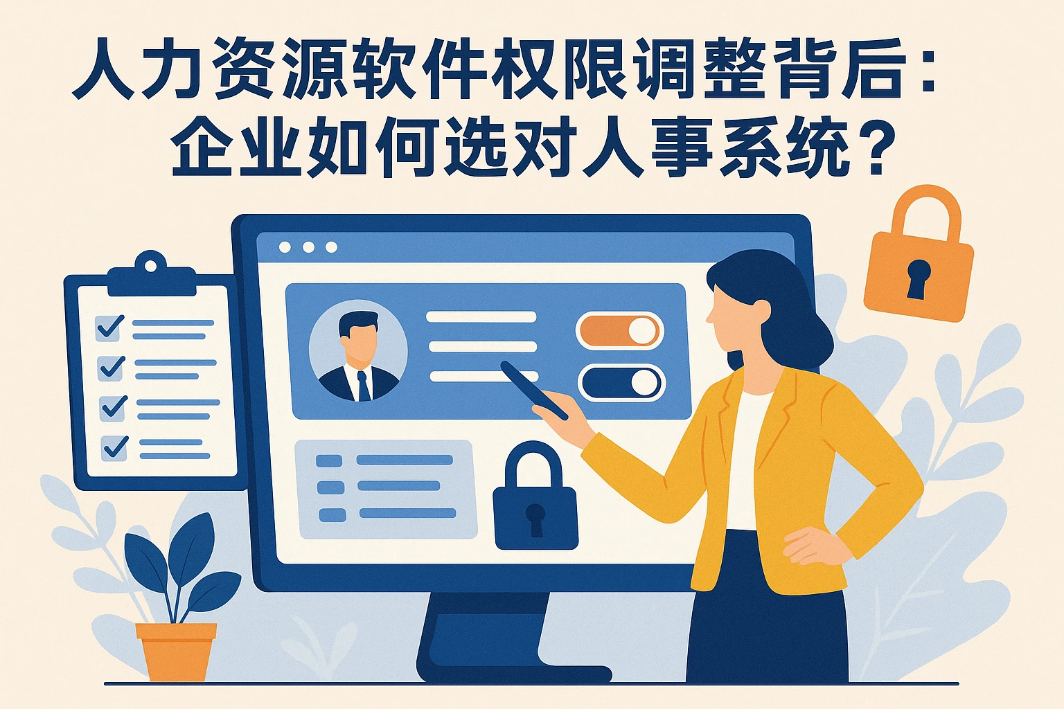 人力资源软件权限调整背后：企业如何选对人事系统？