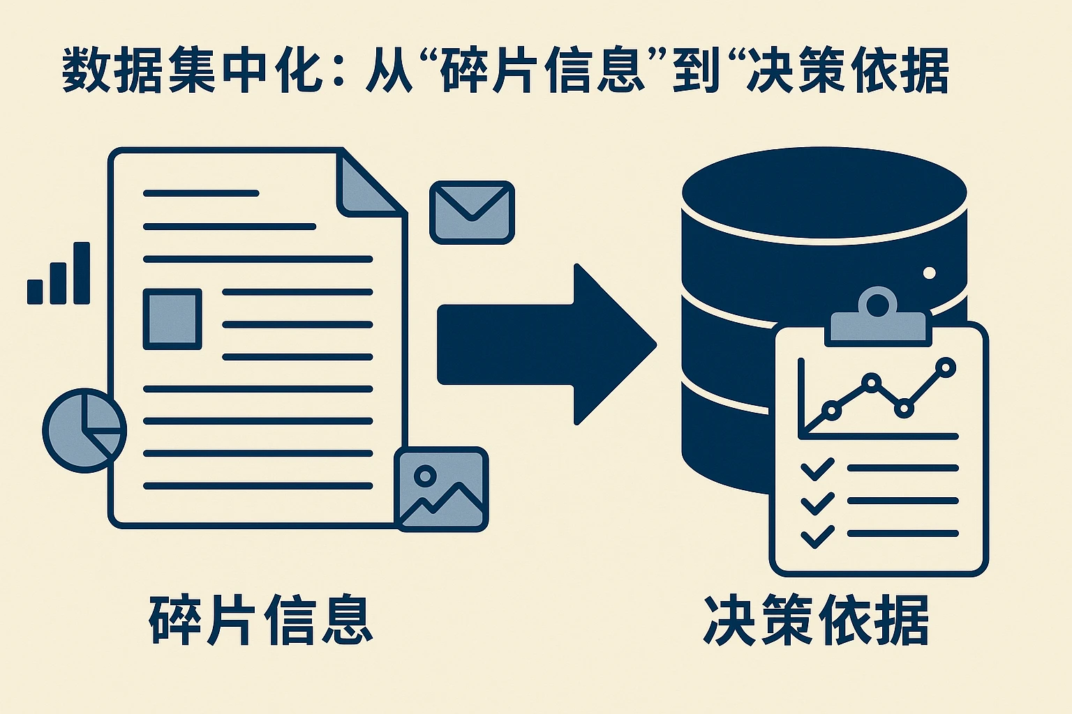 2. 数据集中化：从“碎片信息”到“决策依据”