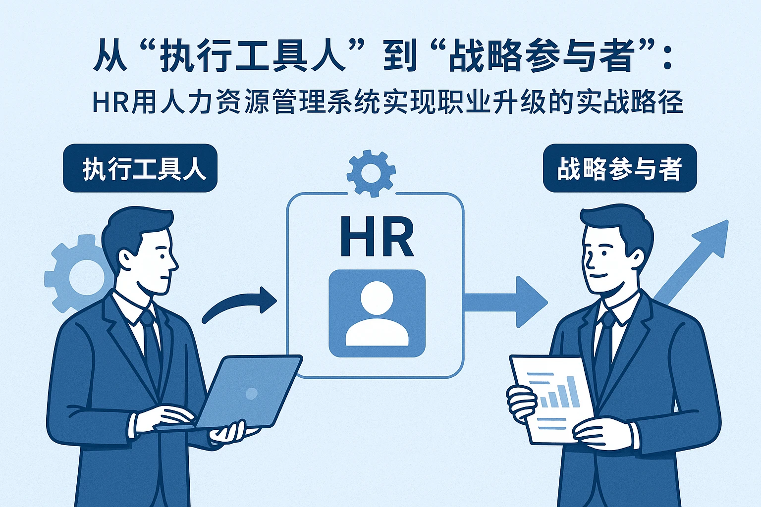 从“执行工具人”到“战略参与者”：HR用人力资源管理系统实现职业升级的实战路径