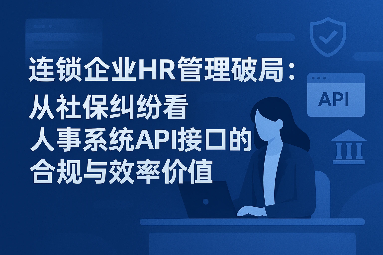 连锁企业HR管理破局：从社保纠纷看人事系统API接口的合规与效率价值