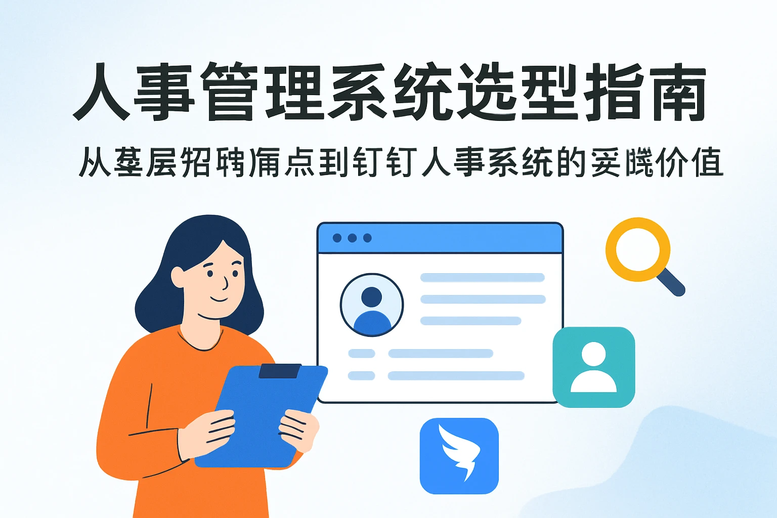 人事管理系统选型指南：从基层招聘痛点到钉钉人事系统的实践价值