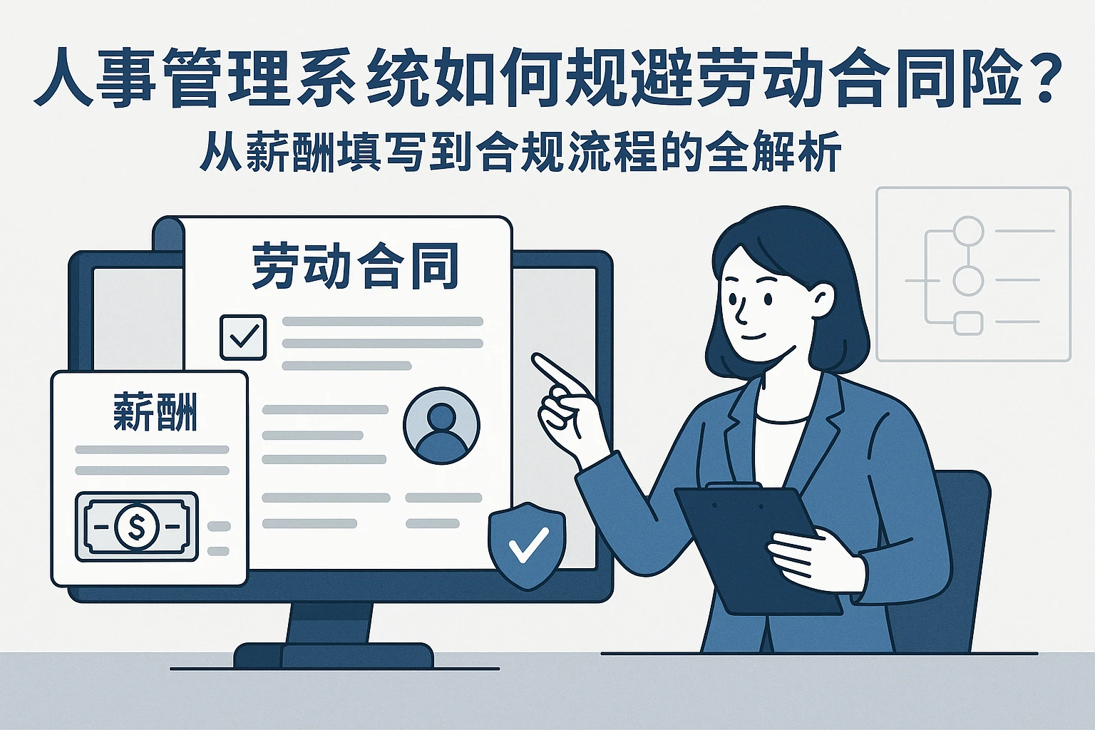人事管理系统如何规避劳动合同风险？从薪酬填写到合规流程的全解析