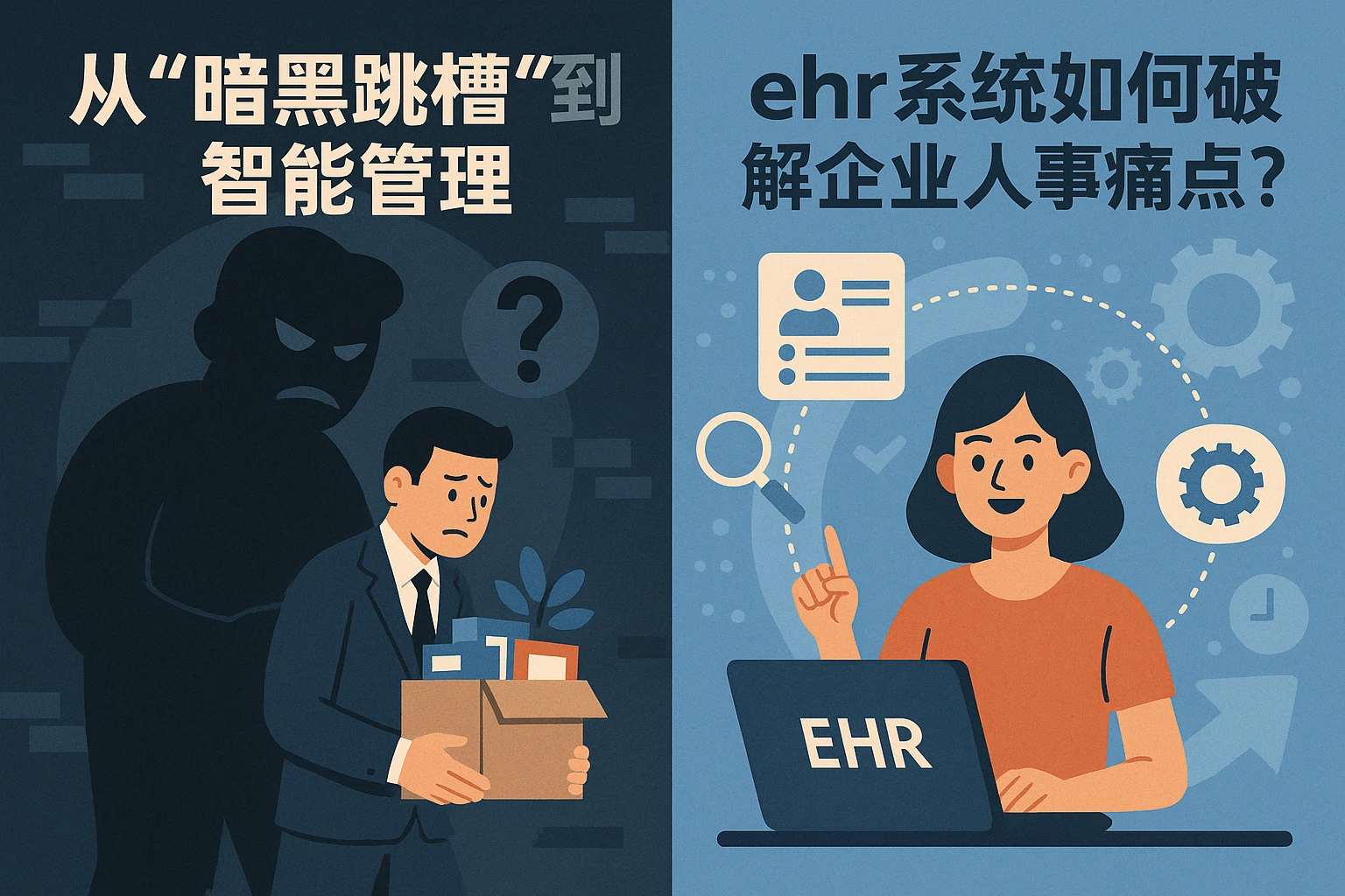 从“暗黑跳槽”到智能管理：ehr系统如何破解企业人事痛点？