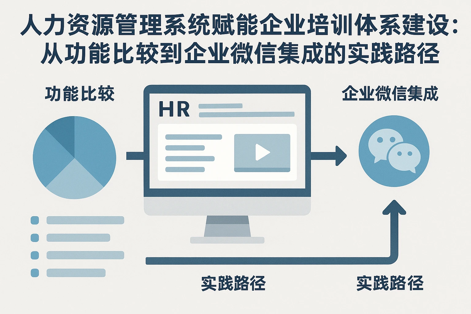人力资源管理系统赋能企业培训体系建设：从功能比较到企业微信集成的实践路径