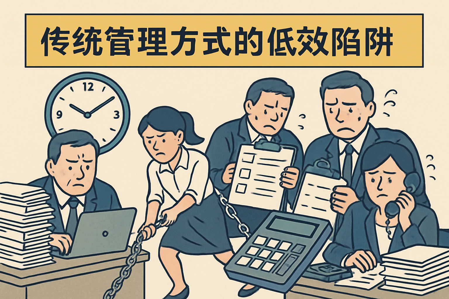 2. 传统管理方式的低效陷阱