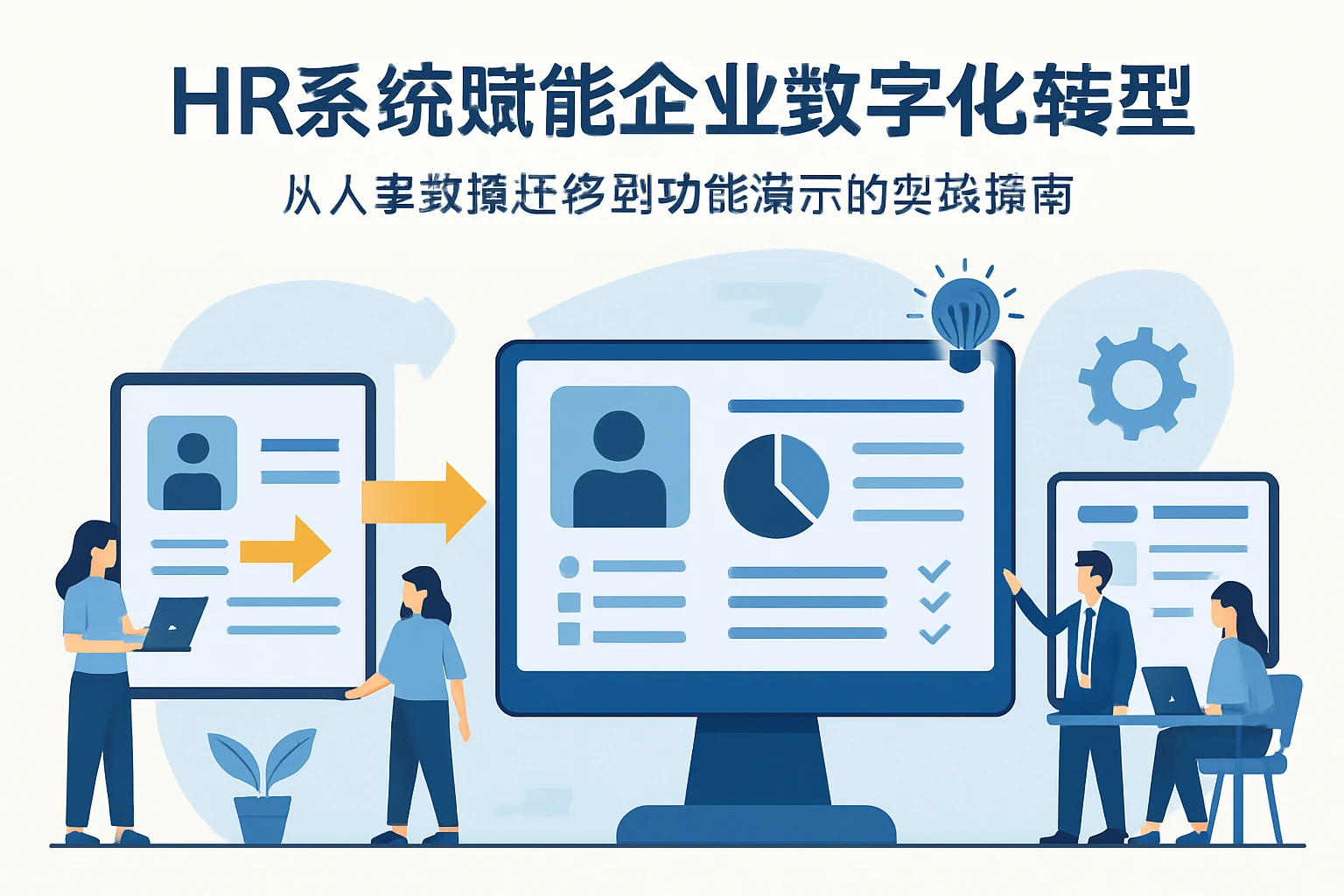 HR系统赋能企业数字化转型：从人事数据迁移到功能演示的实践指南