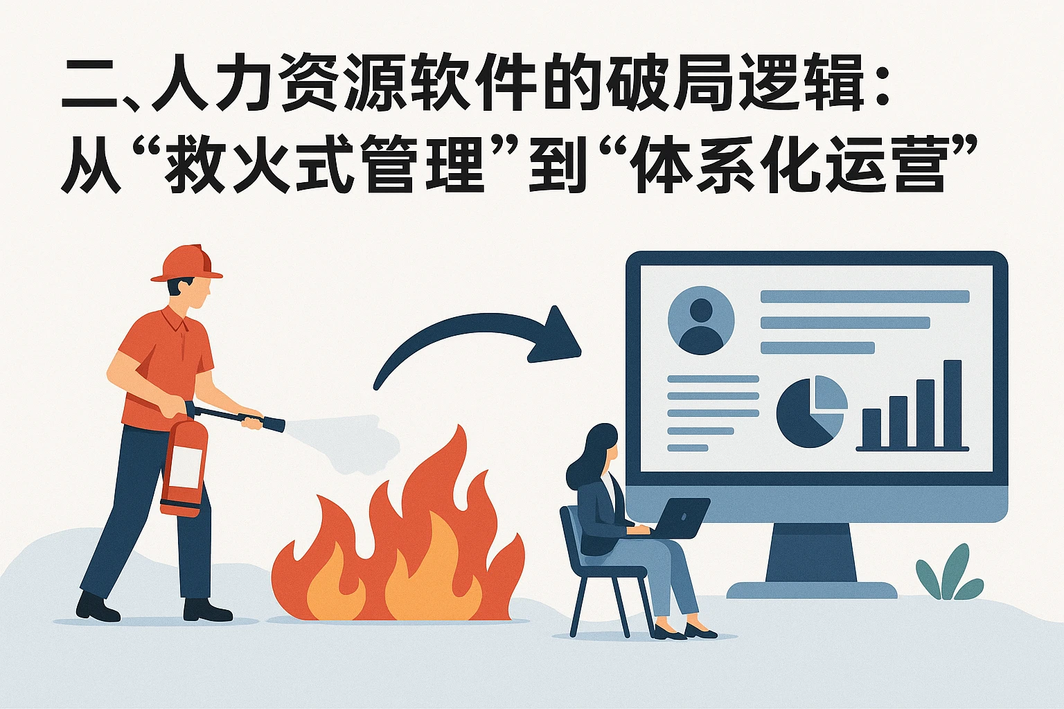 二、人力资源软件的破局逻辑：从“救火式管理”到“体系化运营”