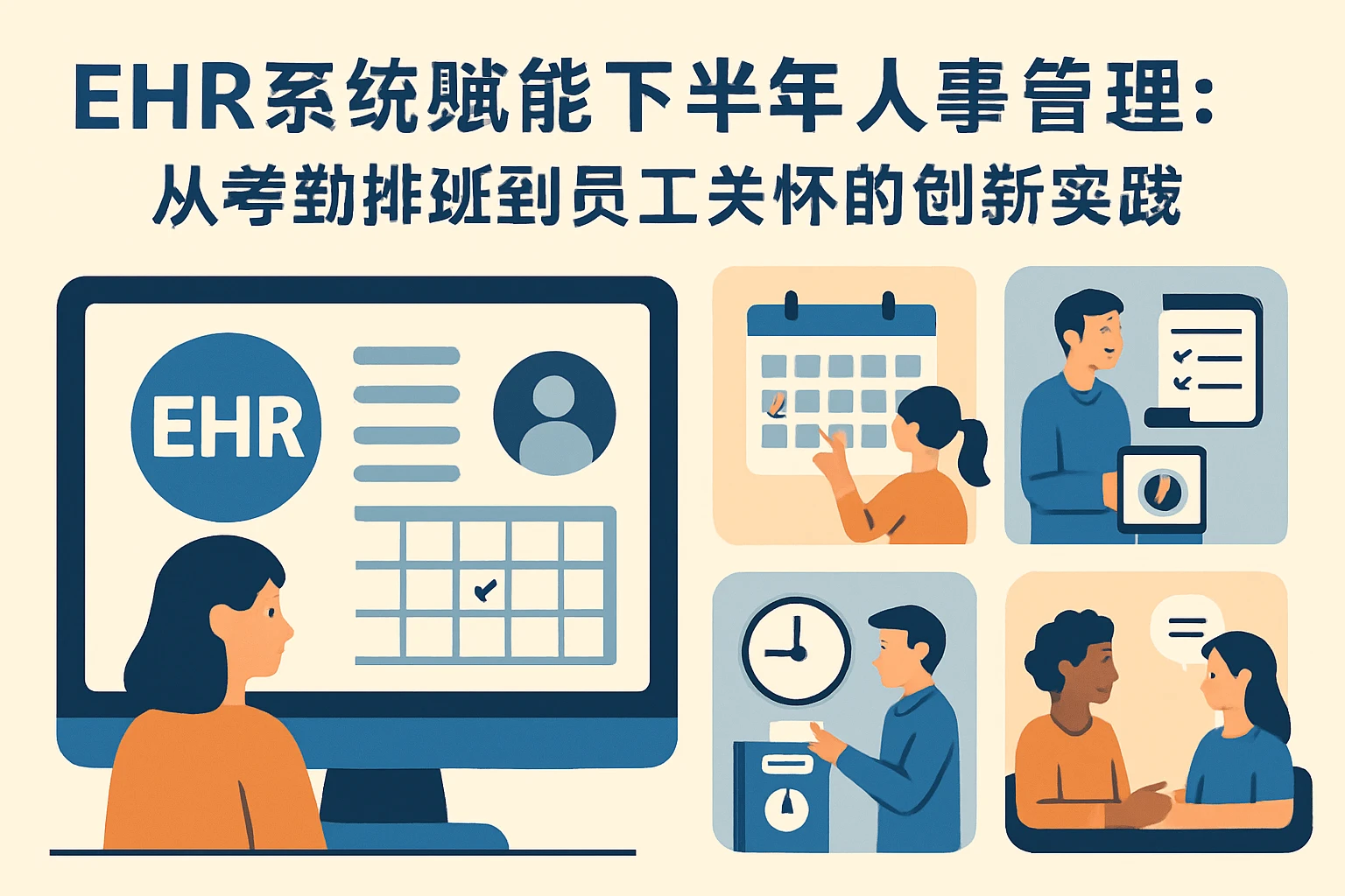 EHR系统赋能下半年人事管理：从考勤排班到员工关怀的创新实践