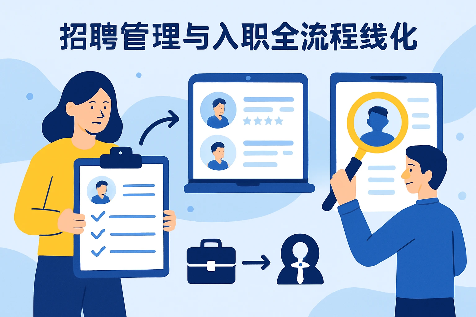 招聘管理与入职全流程线上化
