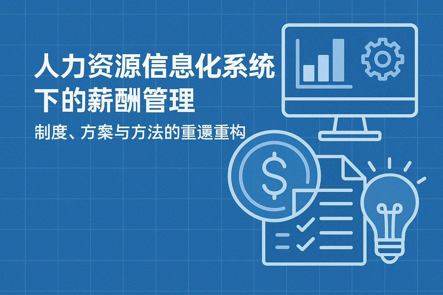 人力资源信息化系统下的薪酬管理：制度、方案与办法的逻辑重构