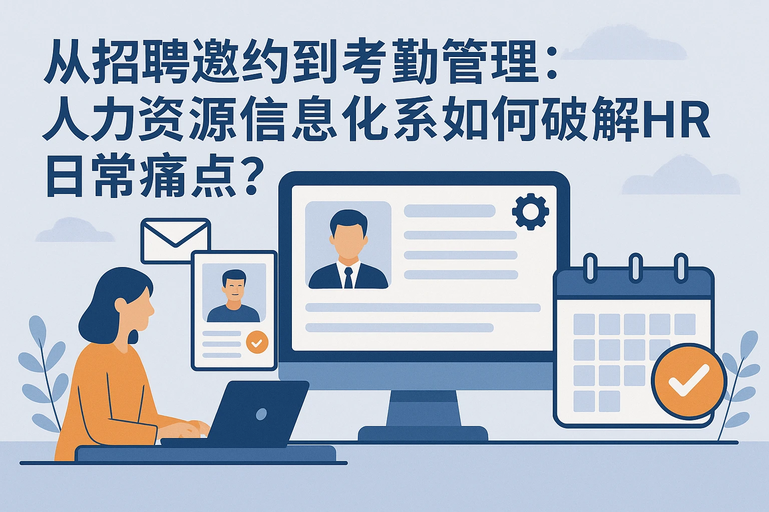 从招聘邀约到考勤管理：人力资源信息化系统如何破解HR日常痛点？
