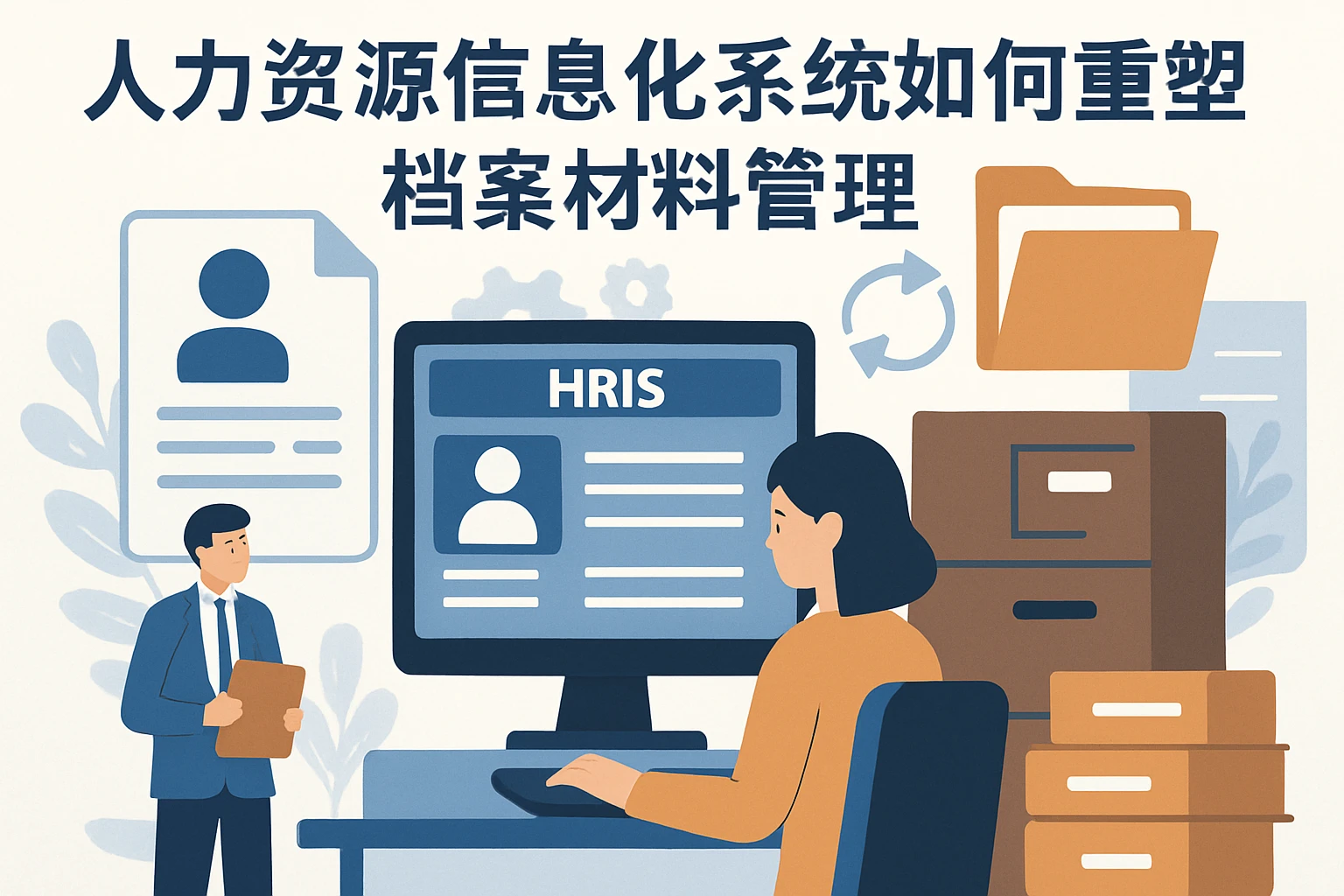 人力资源信息化系统如何重塑档案材料管理