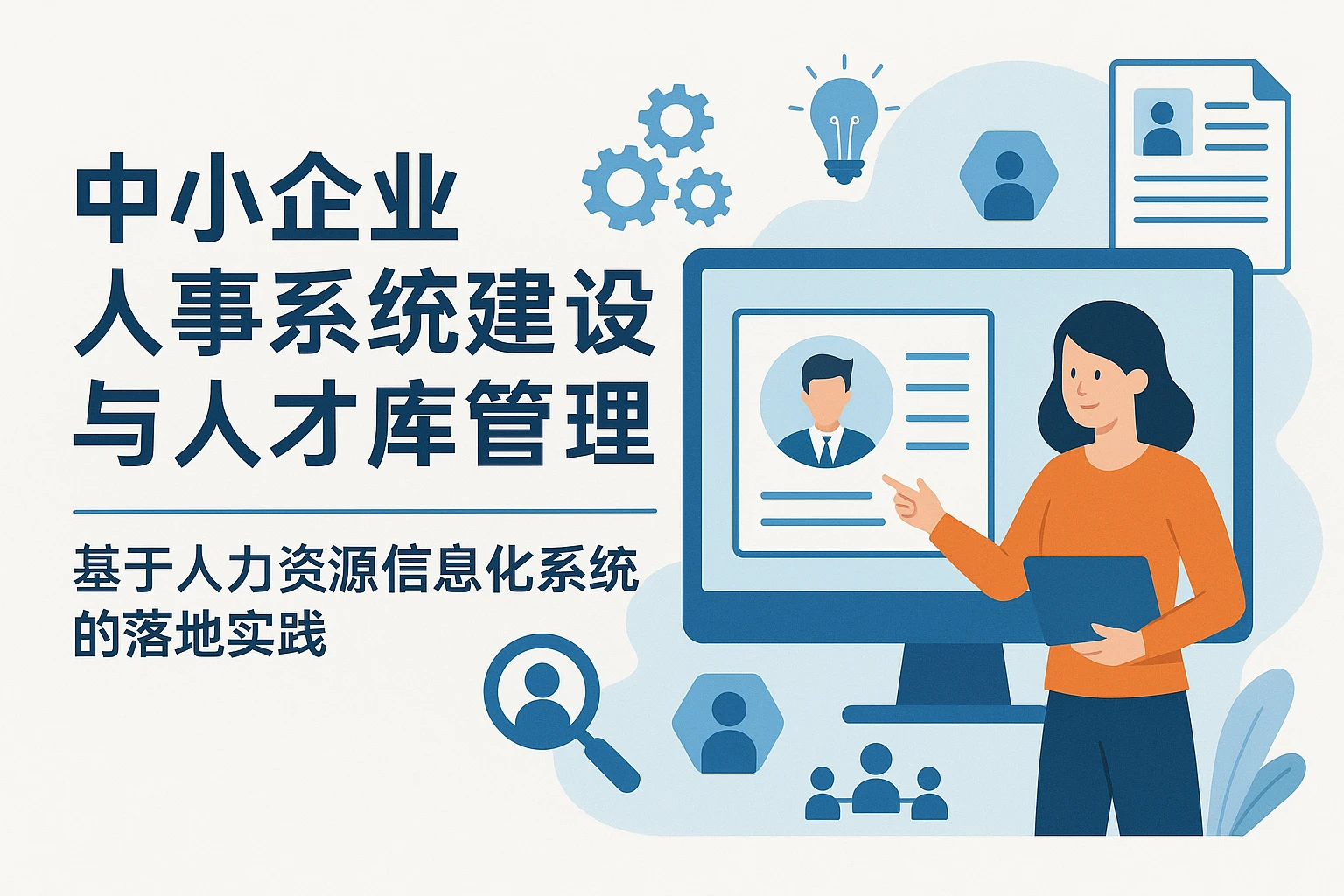 中小企业人事系统建设与人才库管理：基于人力资源信息化系统的落地实践