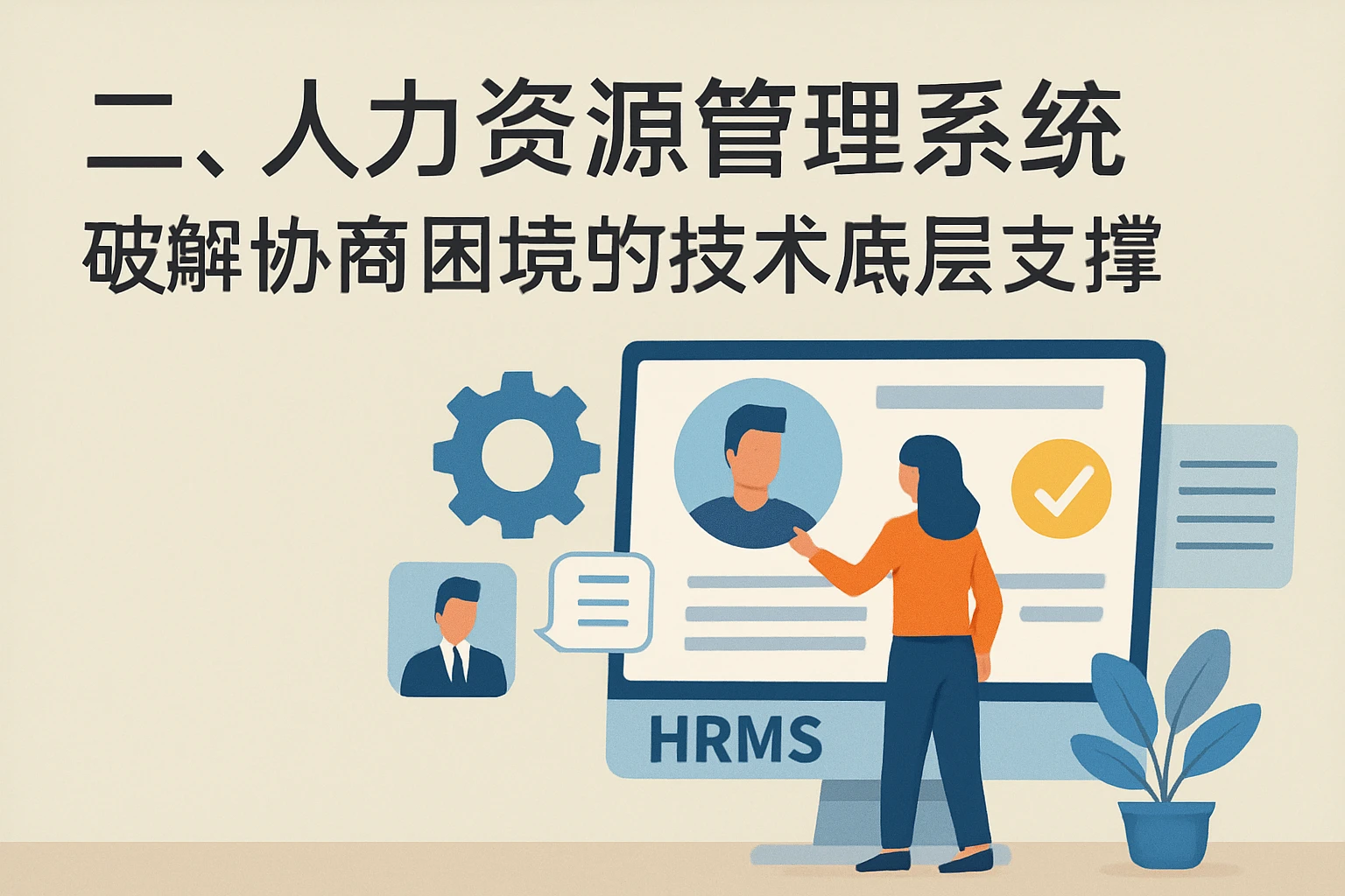 二、人力资源管理系统：破解协商困境的技术底层支撑