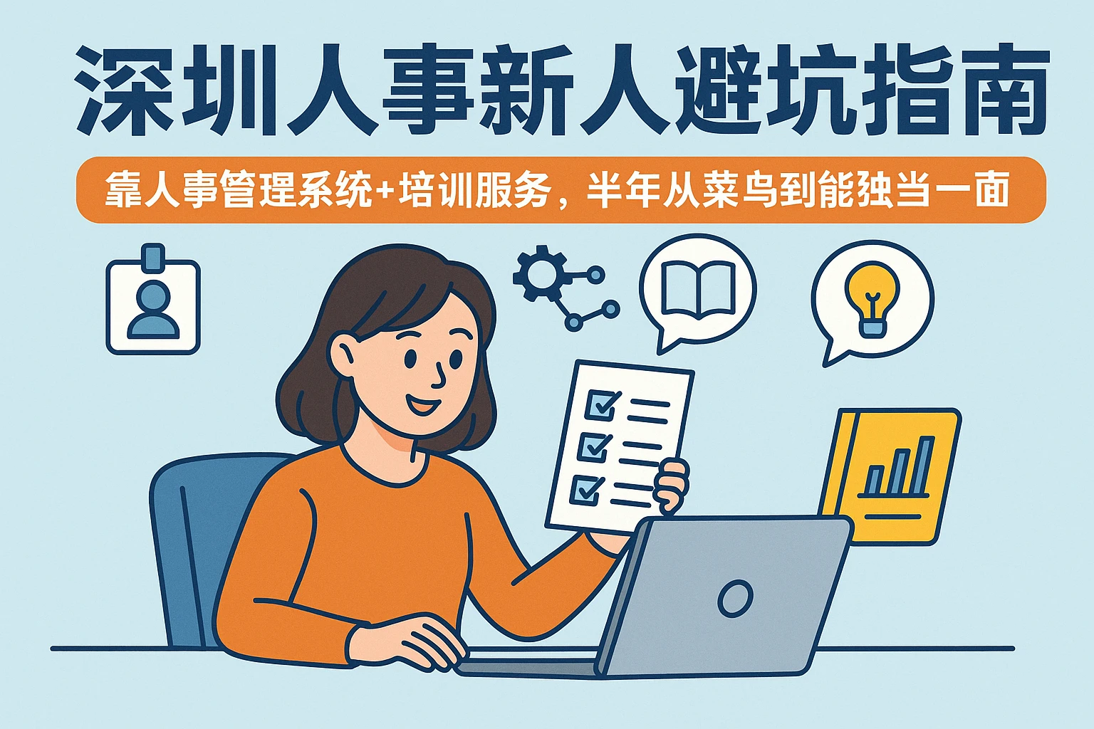 深圳人事新人避坑指南：靠人事管理系统+培训服务，半年从菜鸟到能独当一面
