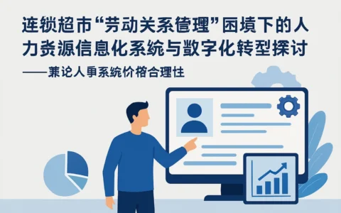 连锁超市“劳动关系管理”困境下的人力资源信息化系统与数字化转型探讨——兼论人事系统价格合理性