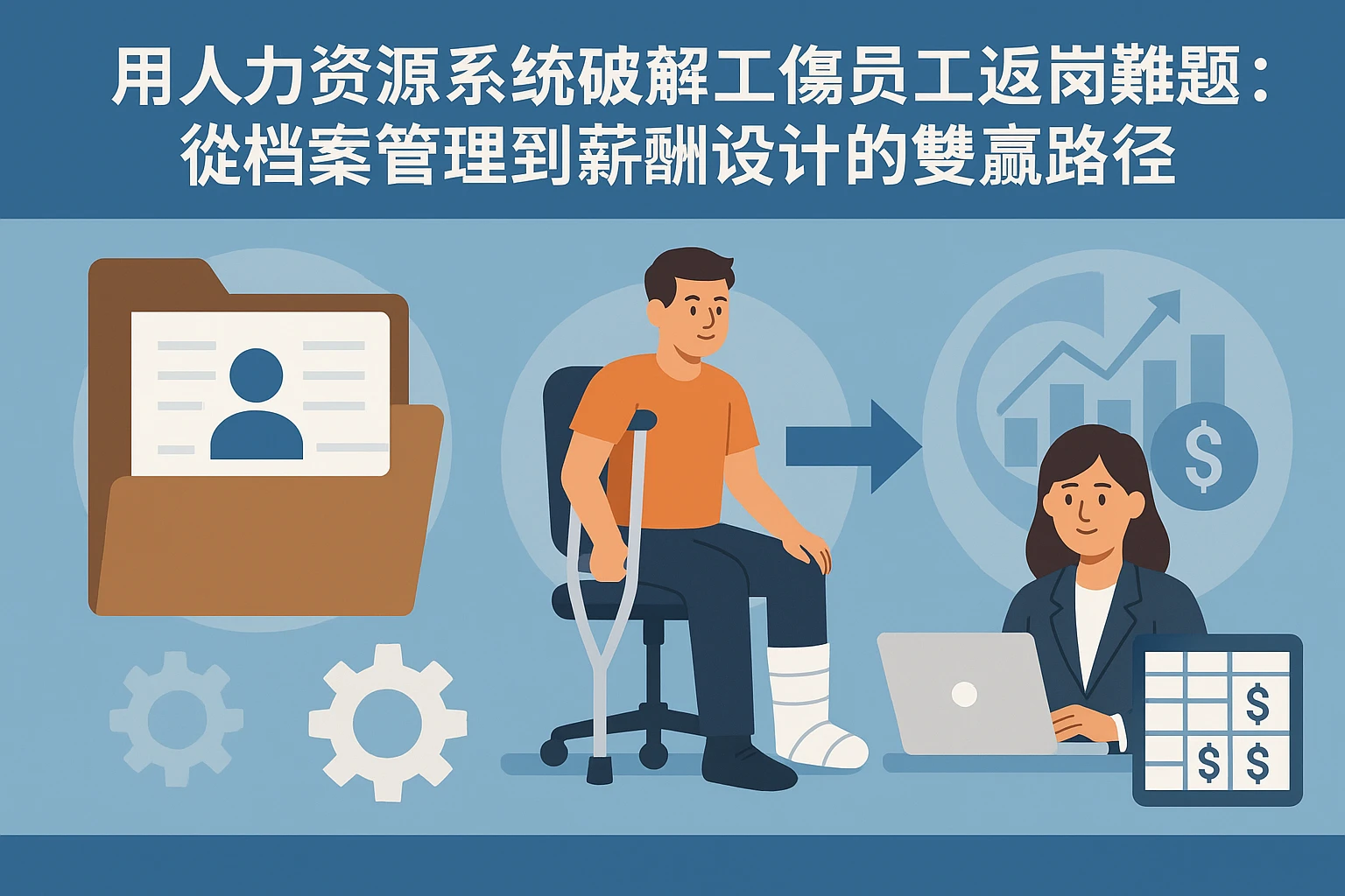 用人力资源系统破解工伤员工返岗难题：从档案管理到薪酬设计的双赢路径