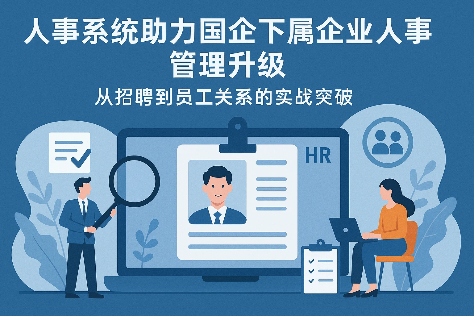 人事系统助力国企下属企业人事管理升级:从招聘到员工关系的实战突破
