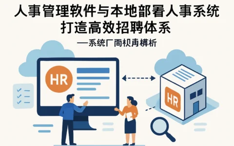 人事管理软件与本地部署人事系统打造高效招聘体系——系统厂商视角解析