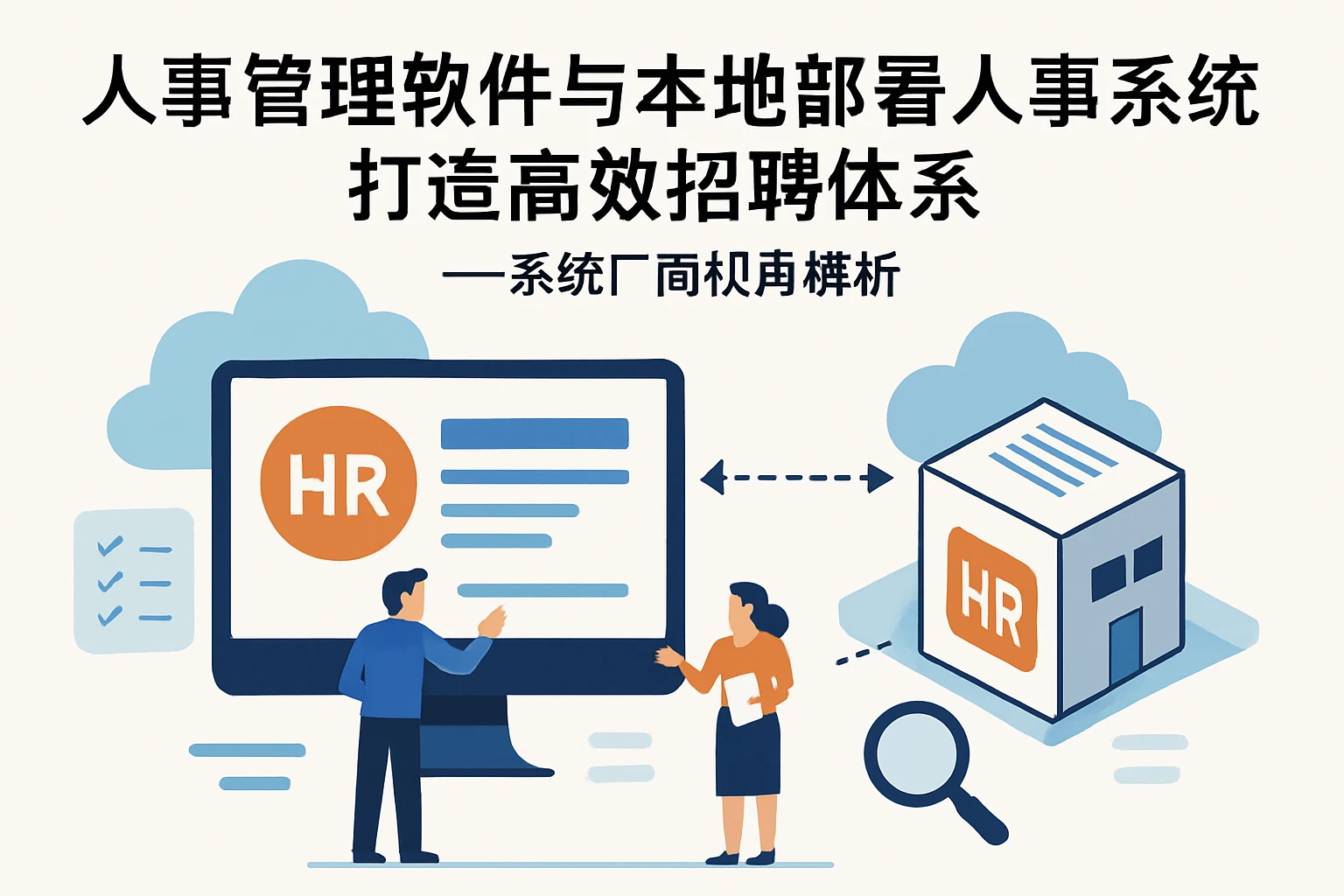 人事管理软件与本地部署人事系统打造高效招聘体系——系统厂商视角解析