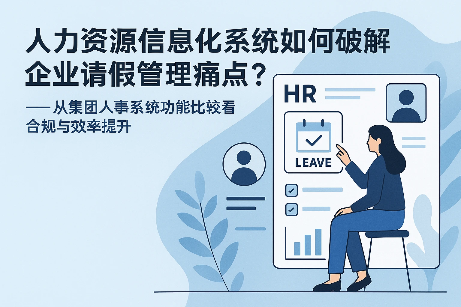 人力资源信息化系统如何破解企业请假管理痛点？——从集团人事系统功能比较看合规与效率提升