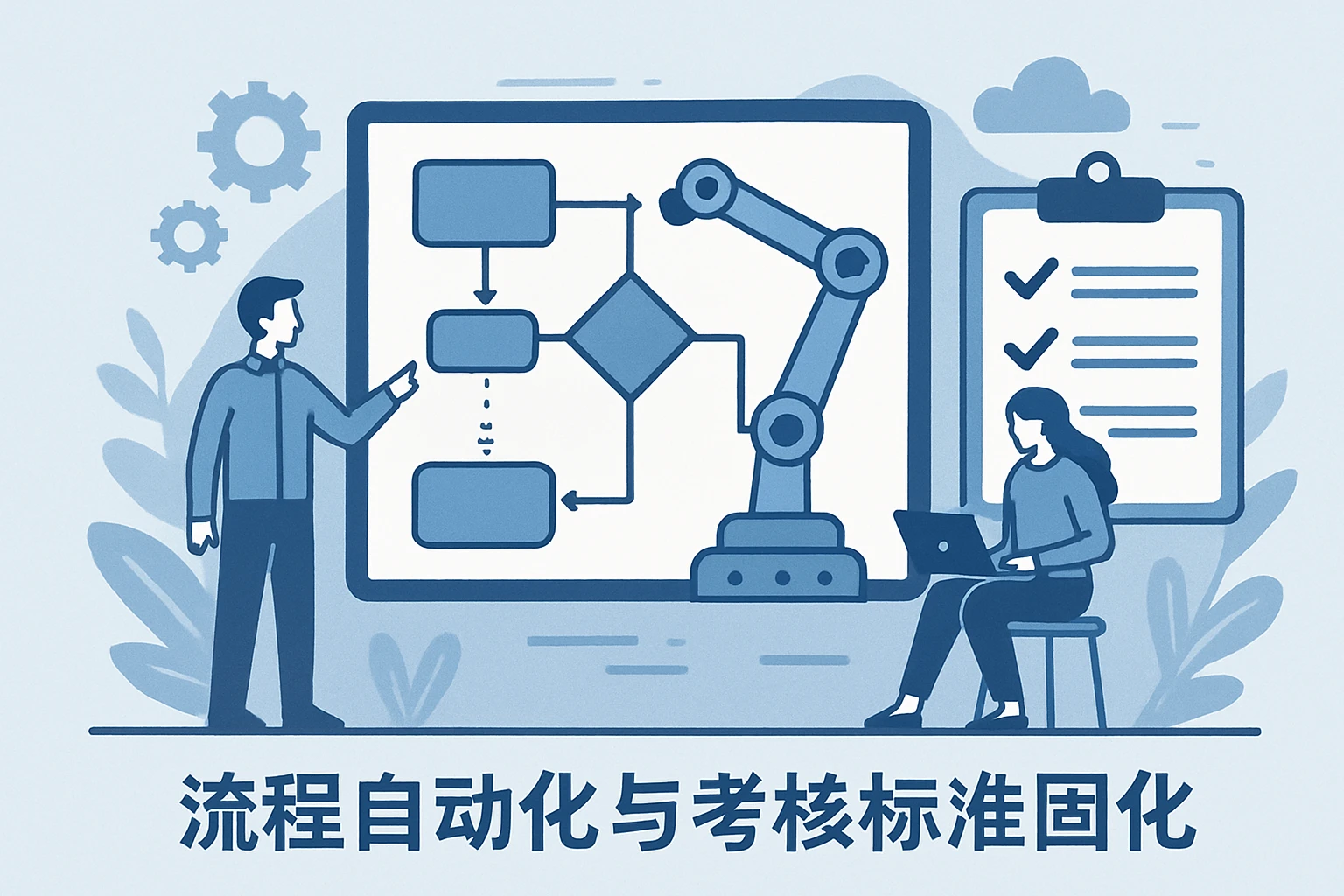 流程自动化与考核标准固化