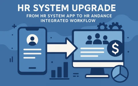 HR系统升级：从人事系统APP到人事财务一体化的全流程变革