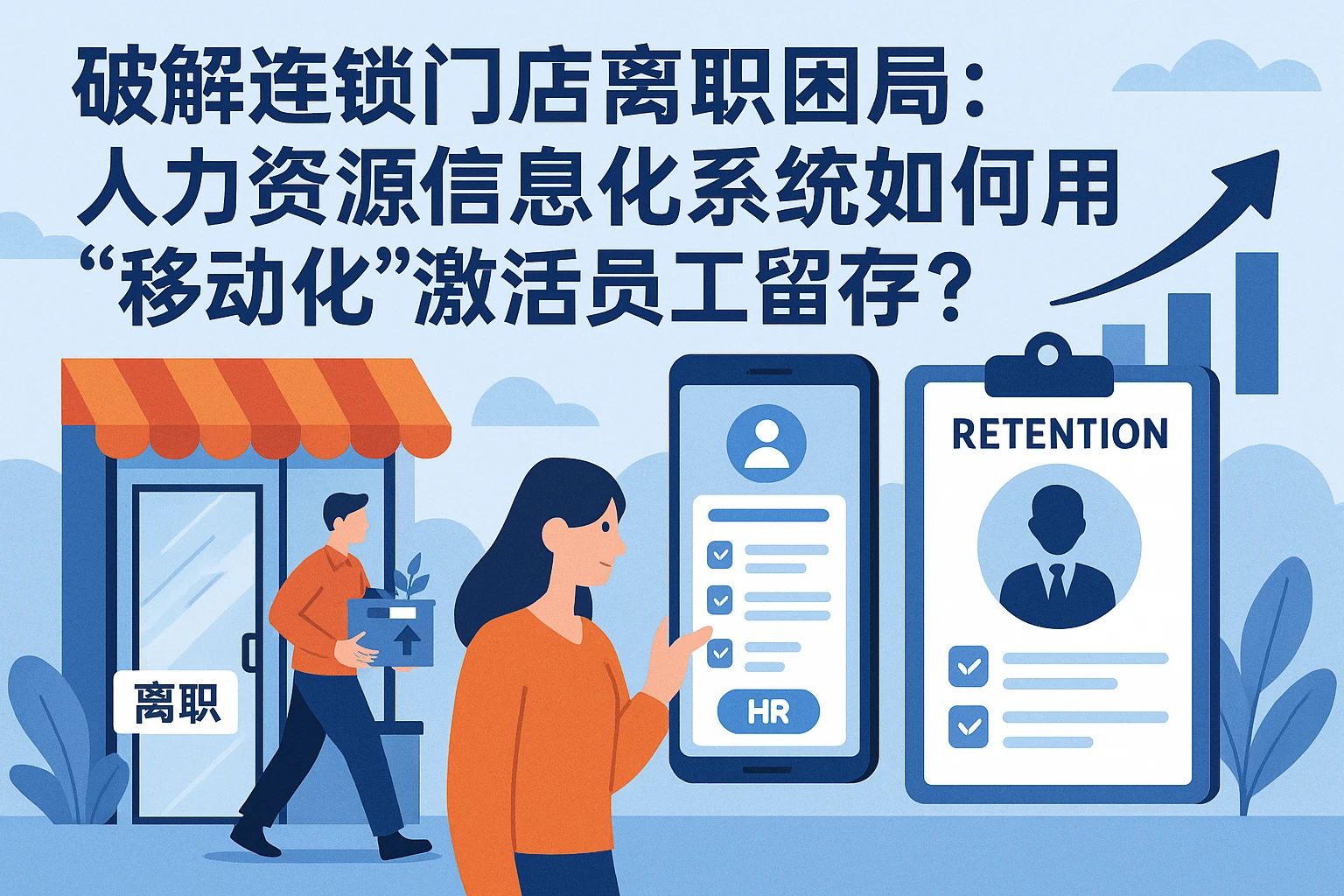 破解连锁门店离职困局：人力资源信息化系统如何用“移动化”激活员工留存？