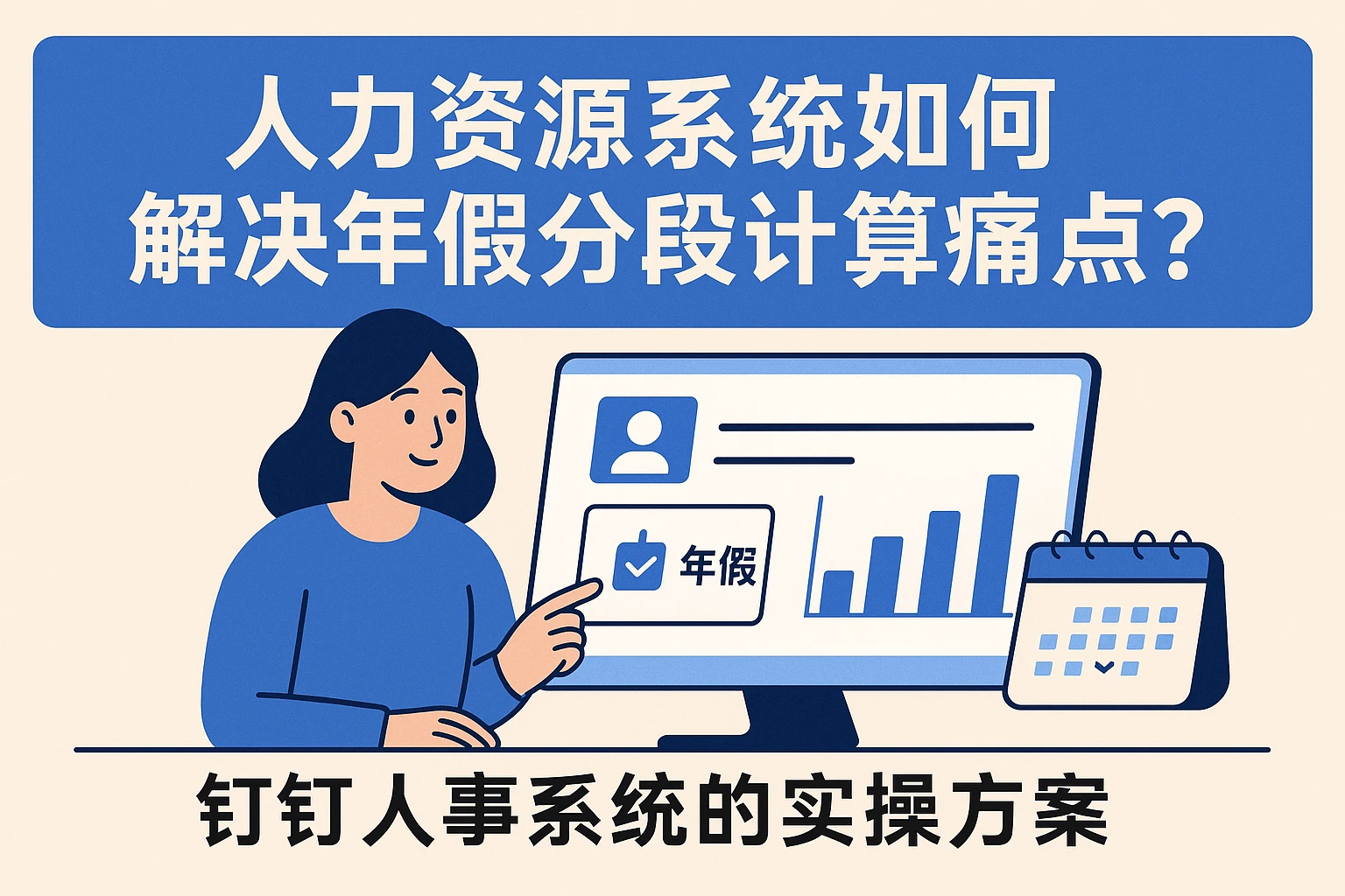 人力资源系统如何解决年假分段计算痛点？钉钉人事系统的实操方案