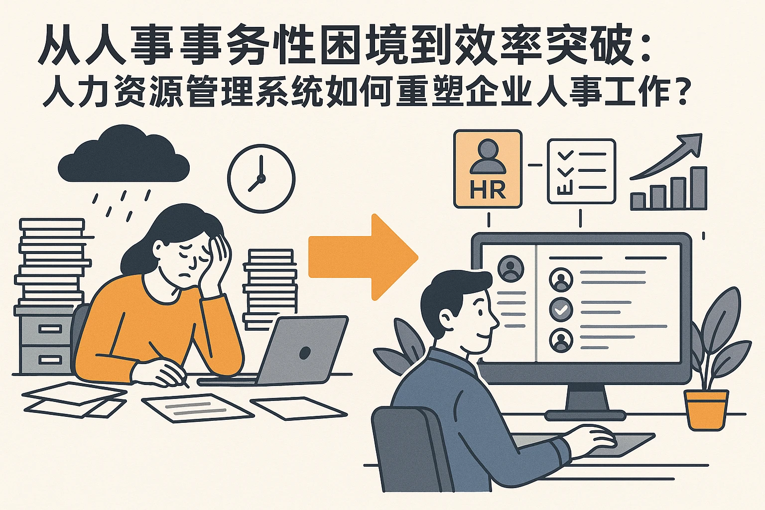 从人事事务性困境到效率突破：人力资源管理系统如何重塑企业人事工作？