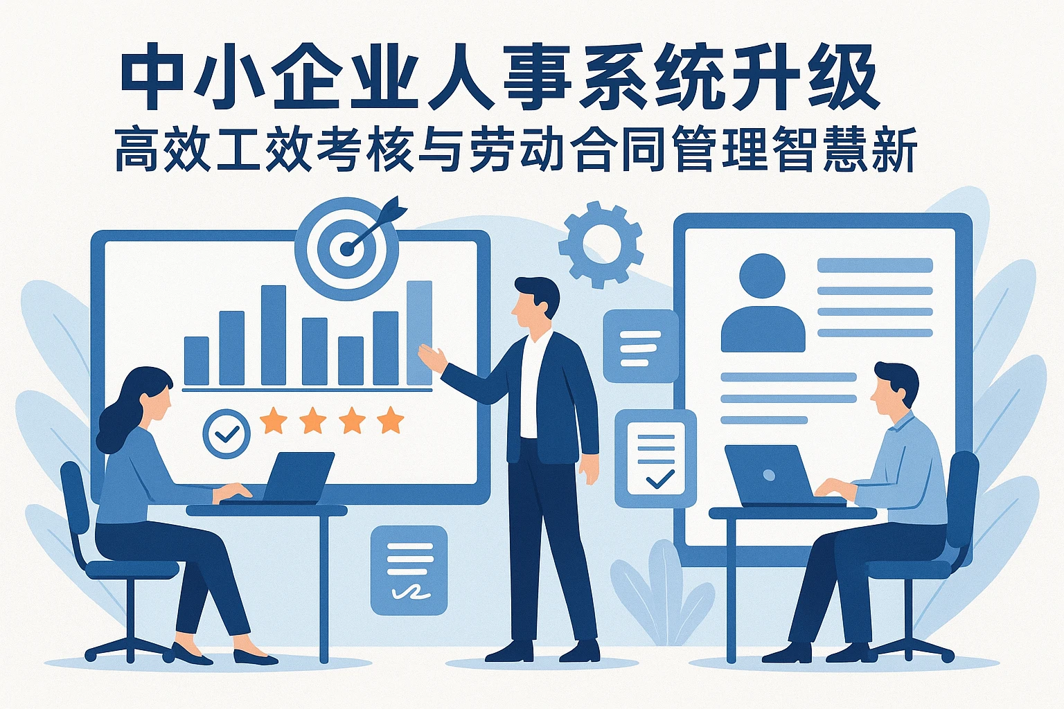 中小企业人事系统升级：高效工效考核与劳动合同管理的智慧革新