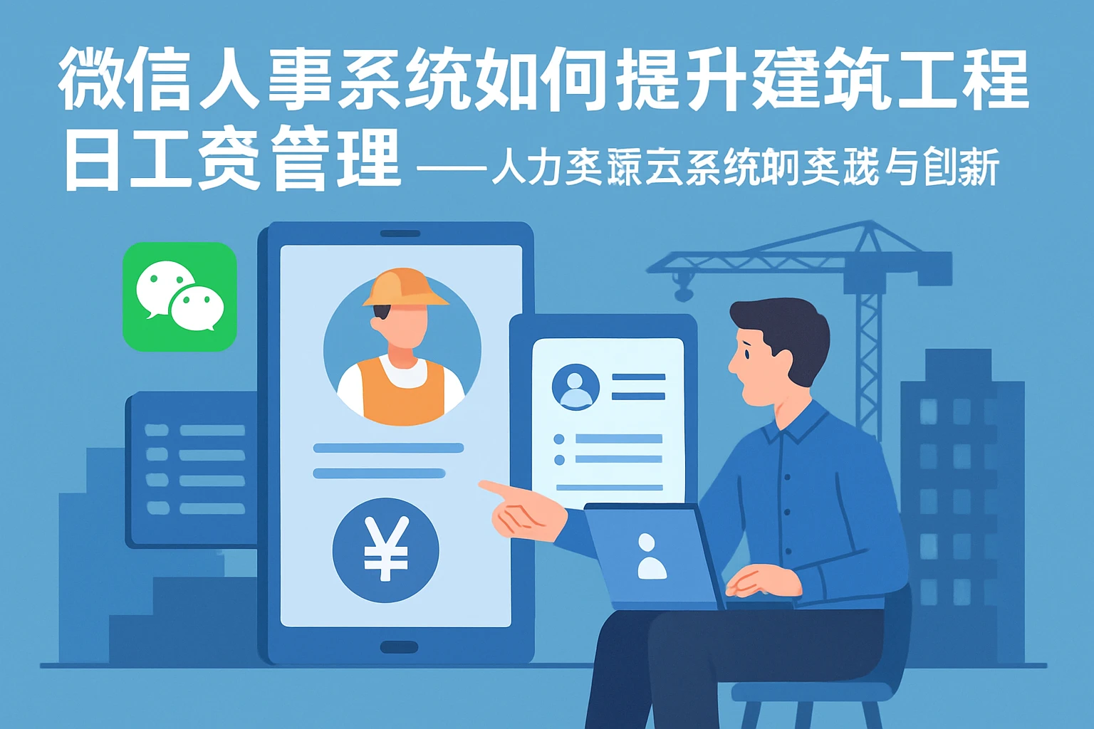 微信人事系统如何提升建筑工程项目日工资管理——人力资源云系统的实践与创新