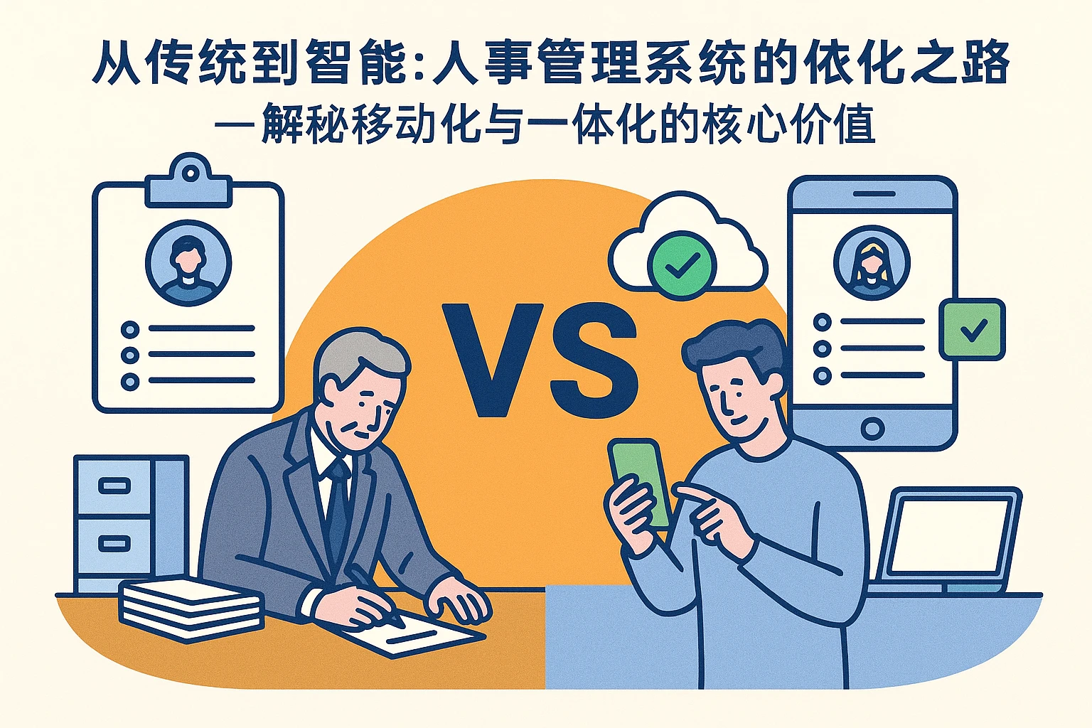 从传统到智能：人事管理系统的进化之路——揭秘移动化与一体化的核心价值