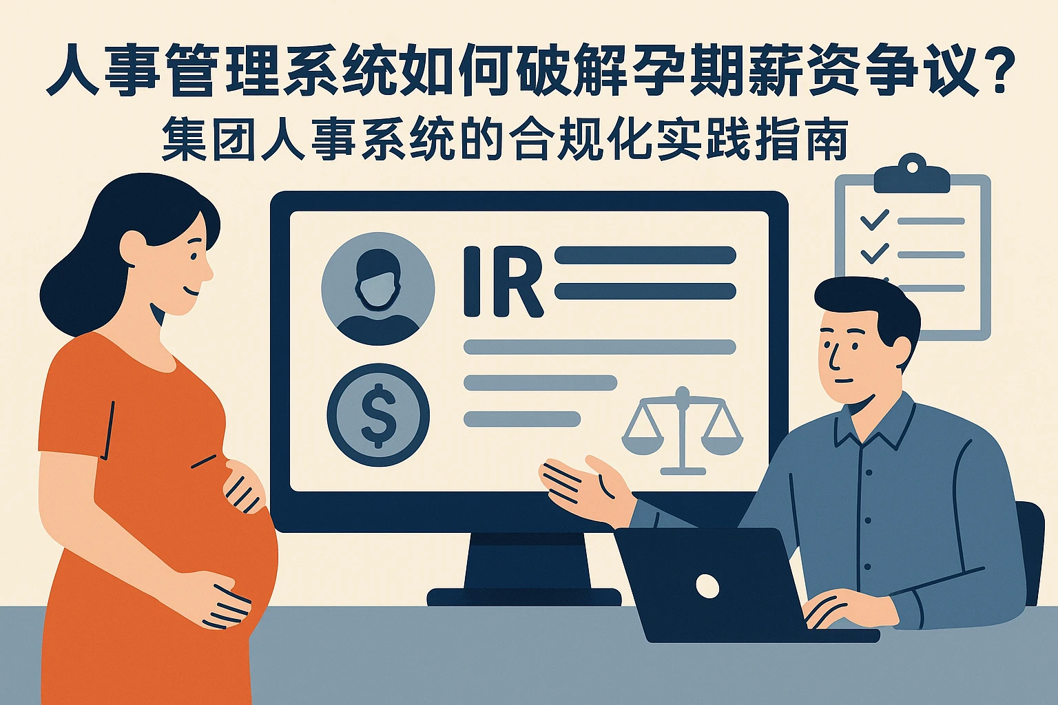 人事管理系统如何破解孕期薪资争议？集团人事系统的合规化实践指南