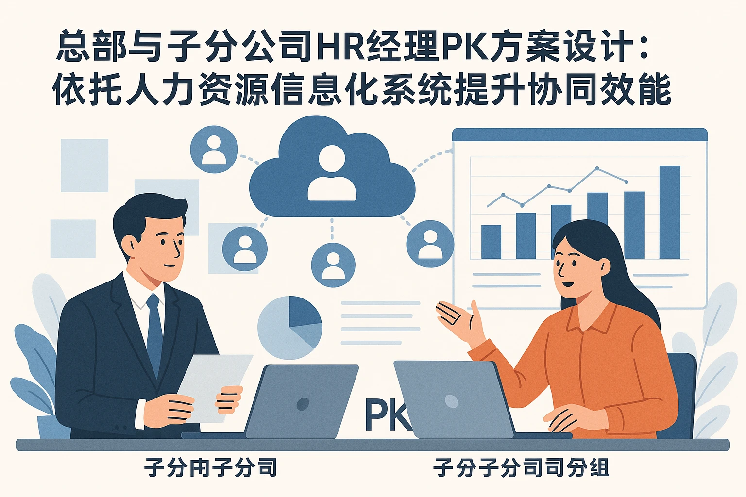 总部与子分公司HR经理PK方案设计：依托人力资源信息化系统提升协同效能