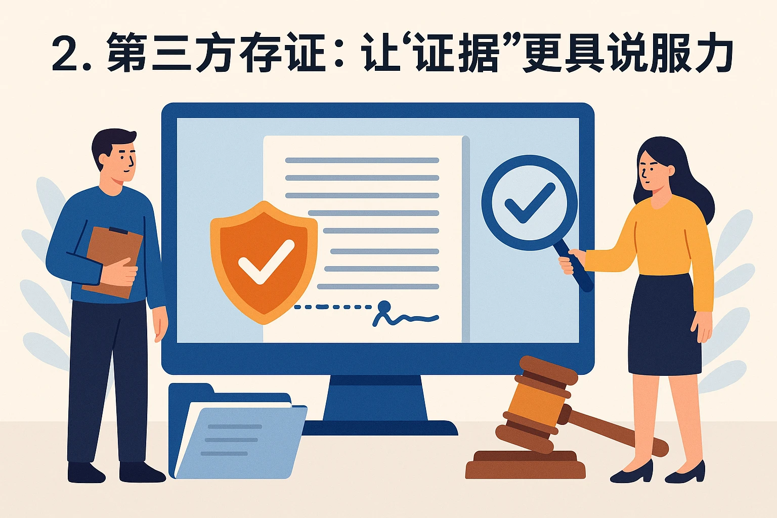 2. 第三方存证：让“证据”更具说服力