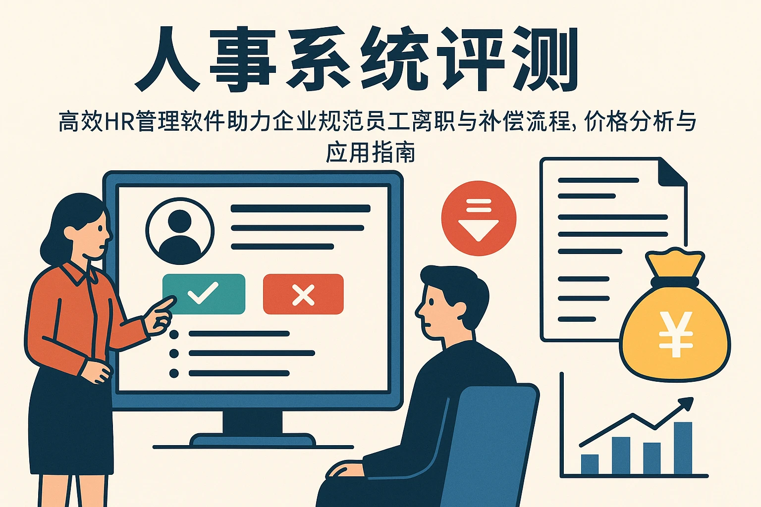 人事系统评测：高效HR管理软件助力企业规范员工离职与补偿流程，价格分析与应用指南
