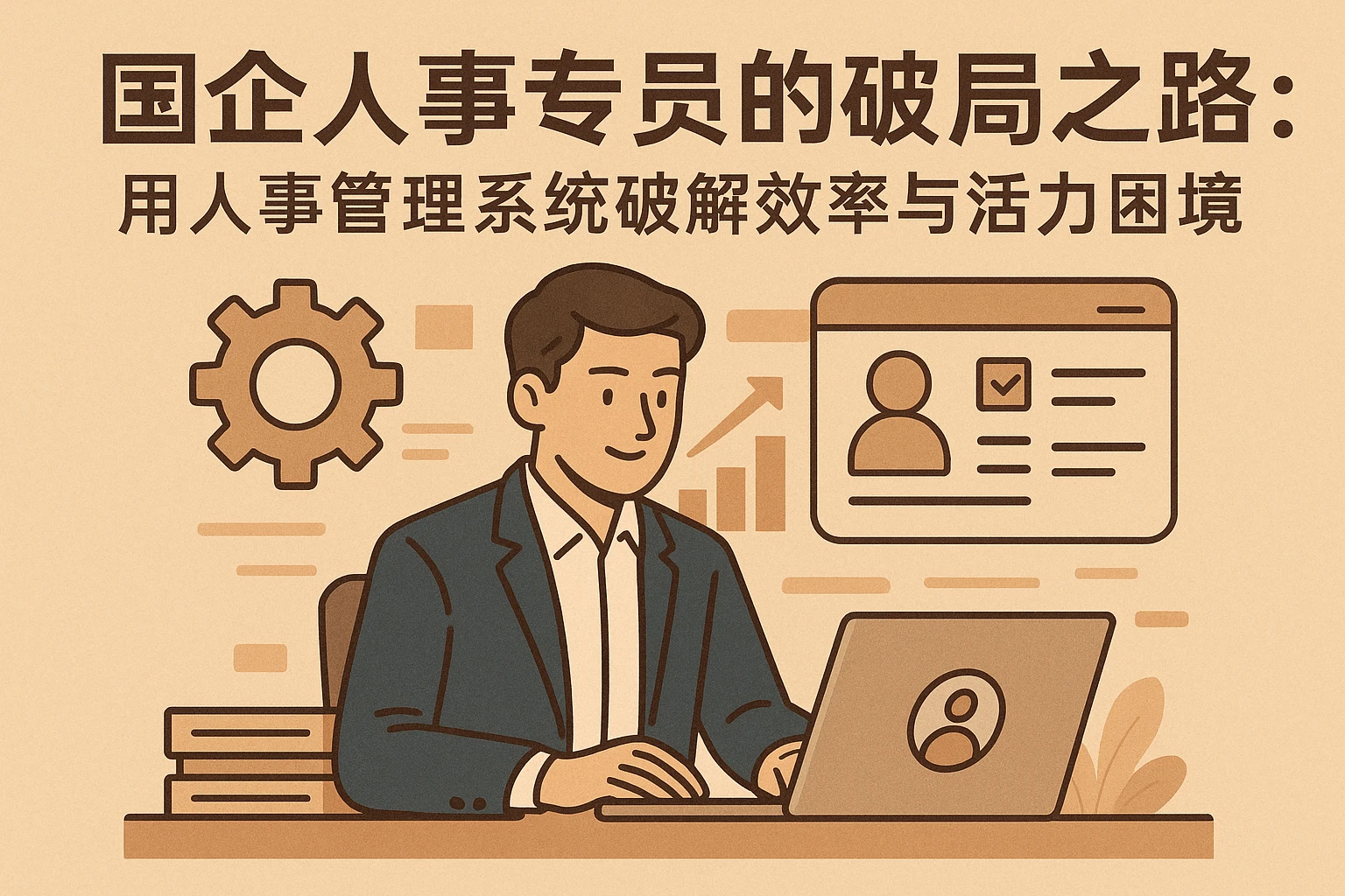 国企人事专员的破局之路：用人事管理系统破解效率与活力困局