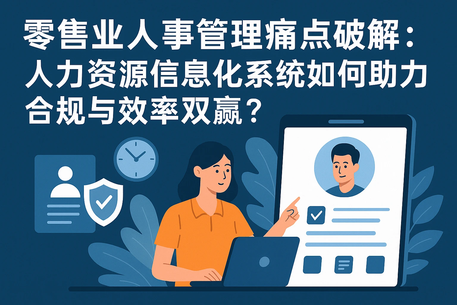 零售业人事管理痛点破解:人力资源信息化系统如何助力合规与效率双赢?