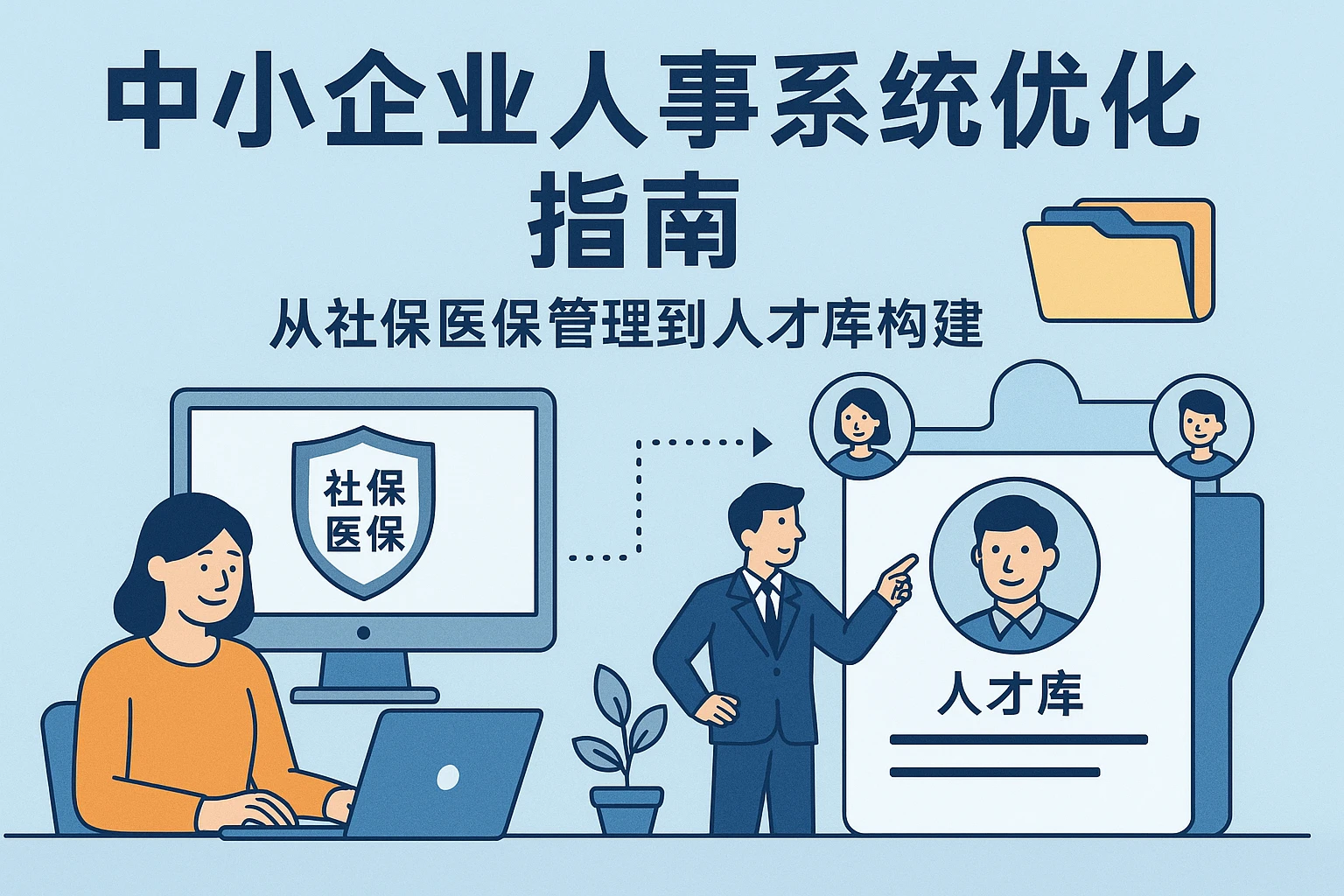 中小企业人事系统优化指南：从社保医保管理到人才库构建