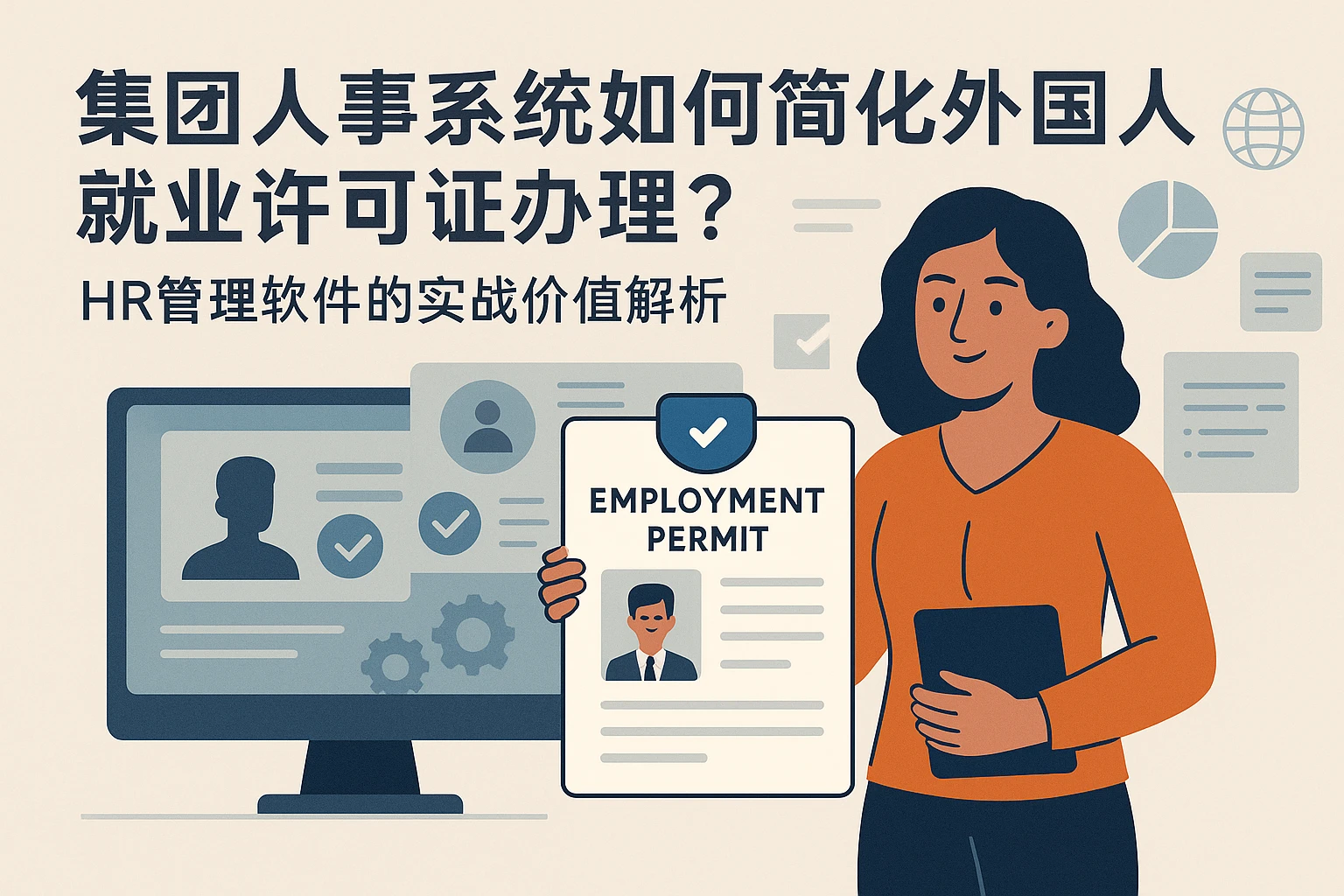 集团人事系统如何简化外国人就业许可证办理？HR管理软件的实战价值解析
