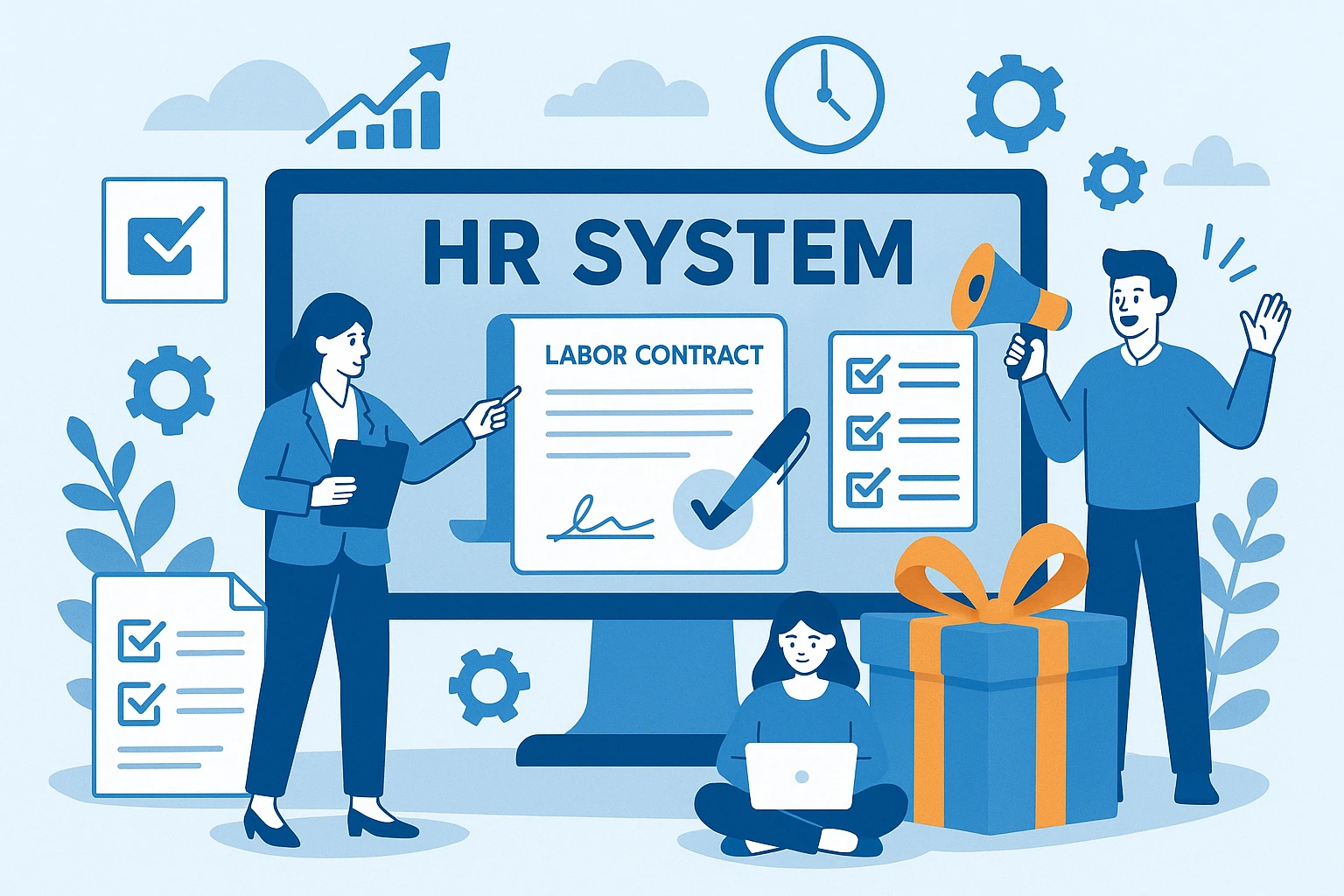 HR系统助力企业高效管理：从劳动合同规范到年会抽奖流程优化