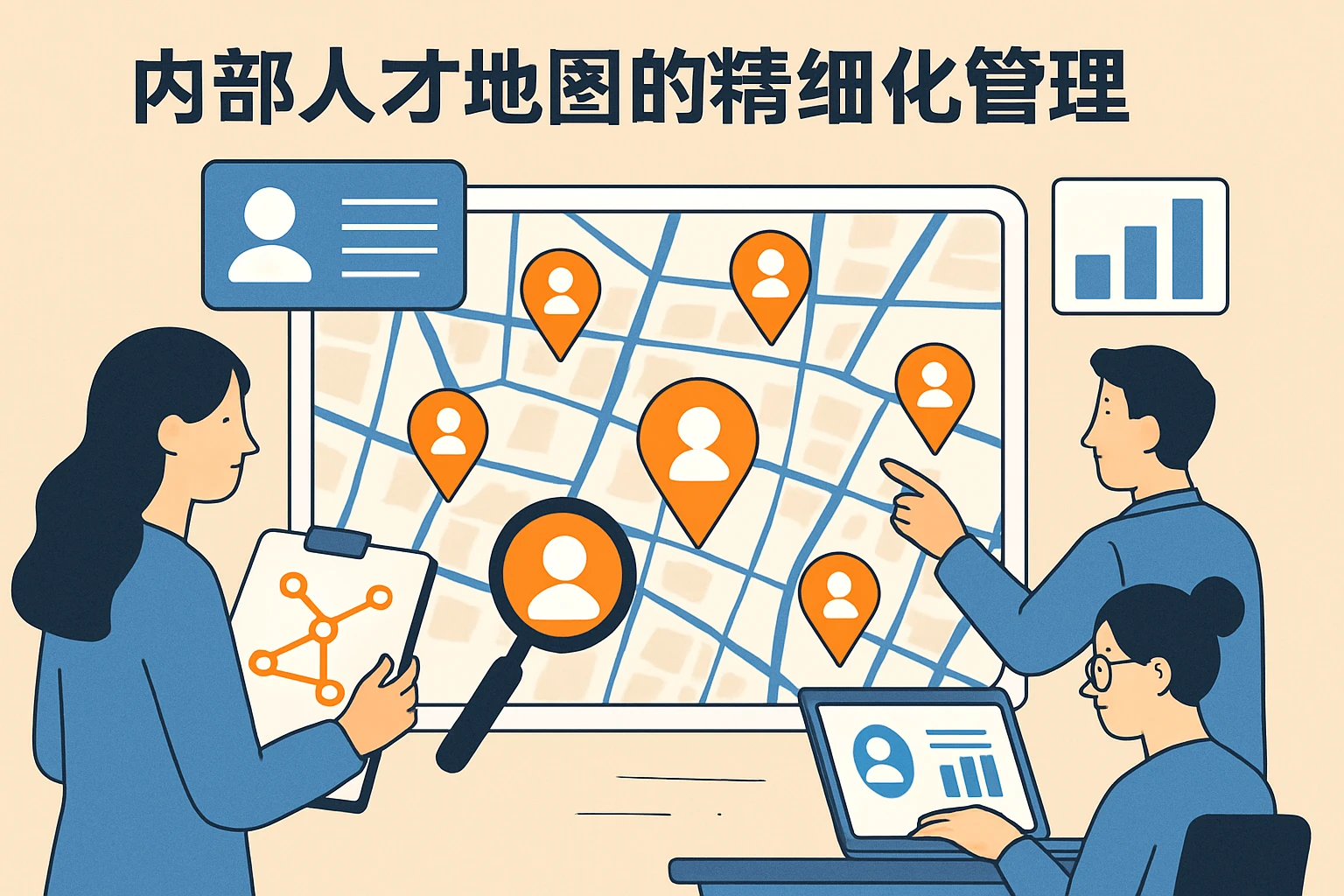 内部人才地图的精细化管理
