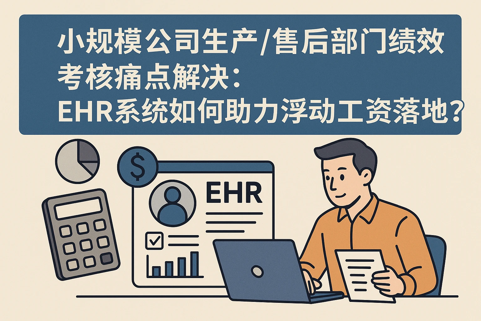 小规模公司生产/售后部门绩效考核痛点解决：ehr系统如何助力浮动工资落地？