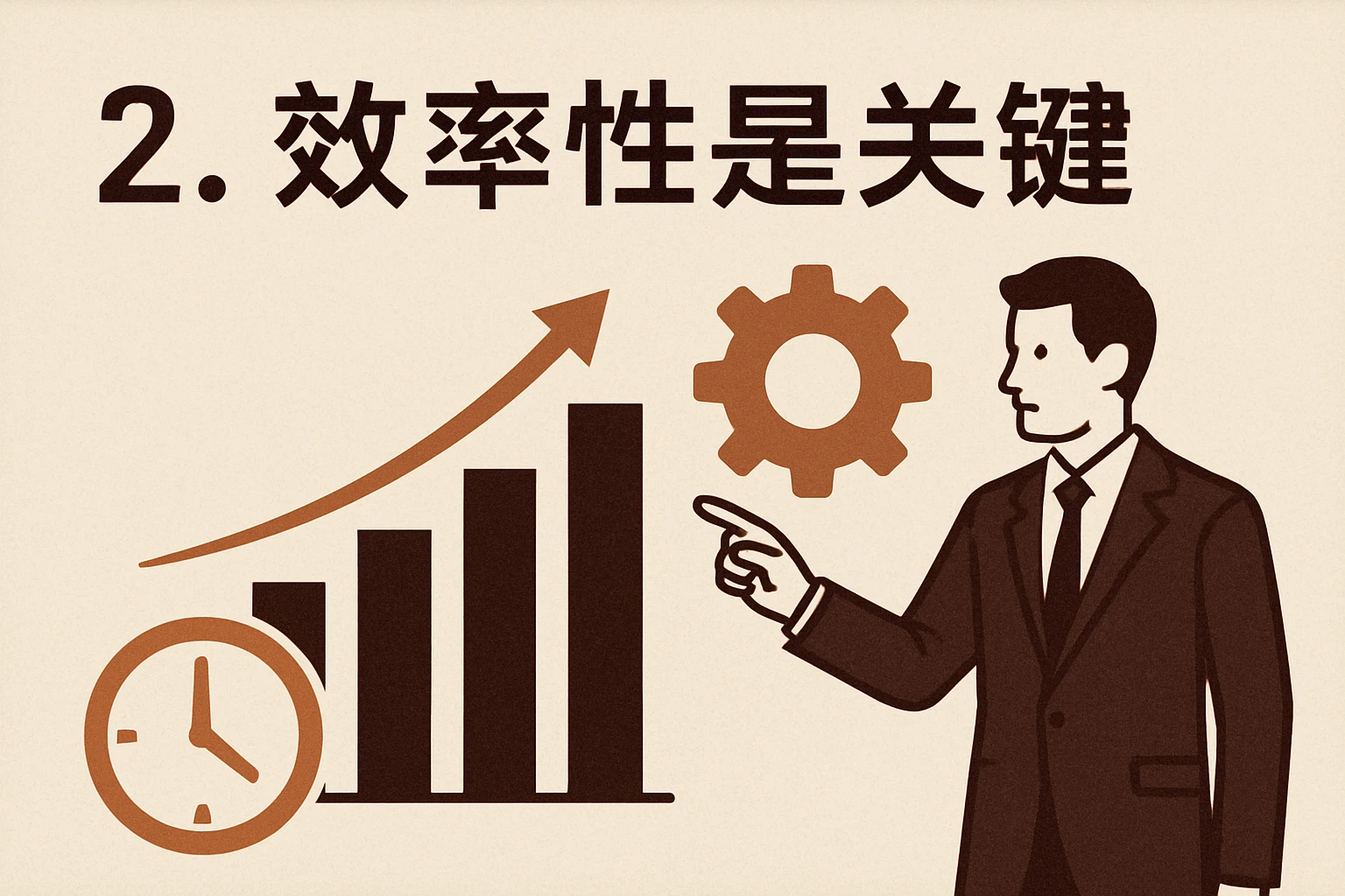 2. 效率性是关键