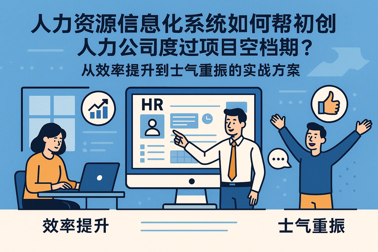 人力资源信息化系统如何帮初创人力公司度过项目空档期？从效率提升到士气重振的实战方案
